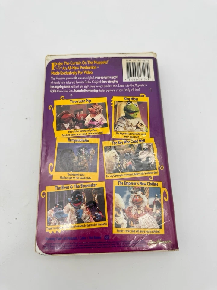 Muppet Classic Theater VHS 6 Fairy Tales Foto 4 de 4