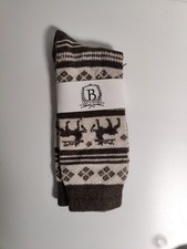 b studio -women's socks - multi color- Cashmere Blend - Made in USA **M4**