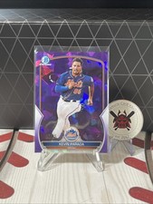 2023 Bowman Chrome Sapphire Prospects Purple Refractors #BCP201 Kevin Parada /25