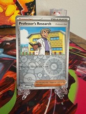 Pokemon Professor's Research 122/131 Reverse Holo TCG Prismatic Evolutions Card