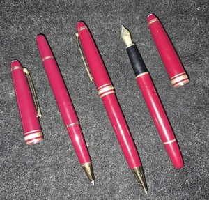 Montblanc Meisterstuck Burgundy | eBay