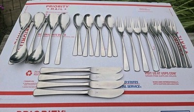 Lot Of 28-WMF Cromargan Domus Brasilia Korea Flatware Lot, READ