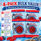 4 Pack Trader Joes Just The Lobsters Soft  Chewy Gummy Candy 4 oz