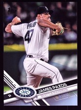 James Pazos Seattle Mariners 2017 Topps Update Blue #US149 SN /50