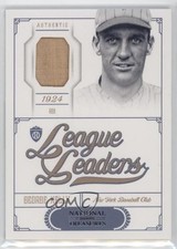 2012 Panini National Treasures League Leaders 72/99 George Kelly #7 HOF e6p