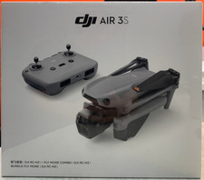 NEW DJI Air 3S Fly More Combo Camera Drone DJI RC-N3  3 Batteries FAST SAFE