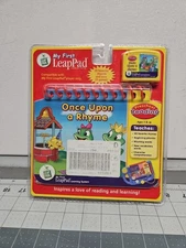 My First LeapPad Once Upon a Rhyme Preschool Reading cartridge NEW