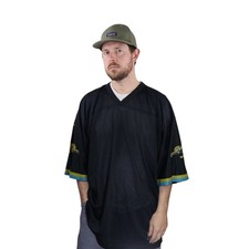 New Vintage 90s Nike Team Jacksonville Jaguars NFL Jersey 2XL Black Blank Mesh