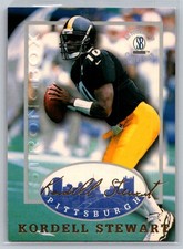 1997-98 Score Board Autographed Collection Strongbox #21 Kordell Stewart