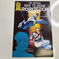 Robotech #5 | FN/VF | Official How To Draw Robotech | Blackthorne Comics 1987