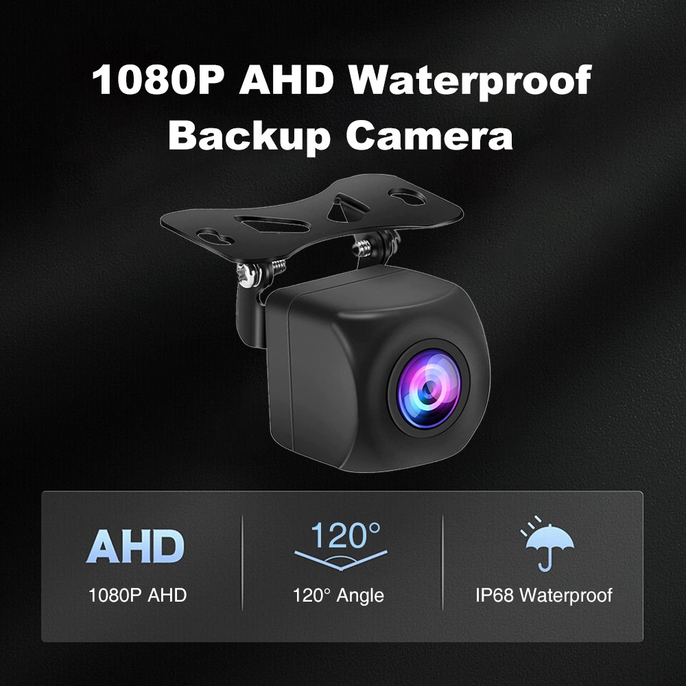 12 LED Rear View Parking Camera Reverse Camera Car Waterproof Night Vision - Image 1