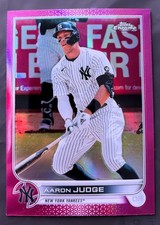 2022 Topps Chrome - Aaron Judge #99 Pink Refractor