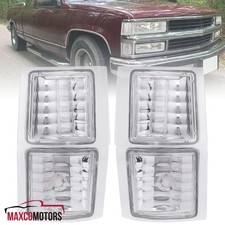 Corner Lights Fits 1994-1998 Chevy C10 Ck Silverado Tahoe Suburban Signal 94-98