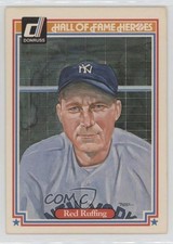 1983 Donruss Hall of Fame Heroes Red Ruffing #31 HOF 0uf1