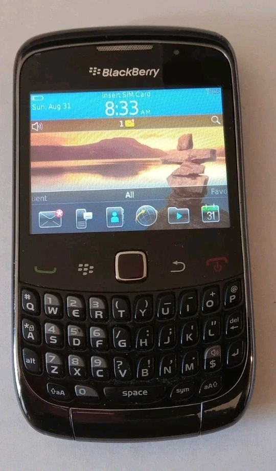 BlackBerry Curve 9300 Débloqué – Gris – Très Bon état – Smartphone Simple Et Fiable