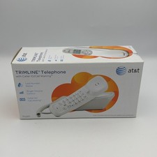 AT T White TR1909 Corded Trimline Phone with Caller ID/Call Waiting New Unused