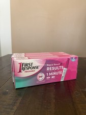 3x FIRST RESPONSE Rapid Result Pregnancy Test 2 Each - Sealed EXP 10/2026