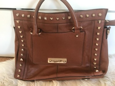 Large Karen Millen Tan Leather Great UK
