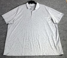 Nike Men  s Dri-Fit Short Sleeve Print Polo Shirt Size 3XL