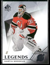 2015-16 SP Authentic #126 Martin Brodeur New Jersey Devils Hockey Card HOF
