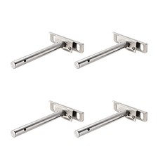 4pcs 76mmx20mmx130mm adjustable blind shelves floating support brackets