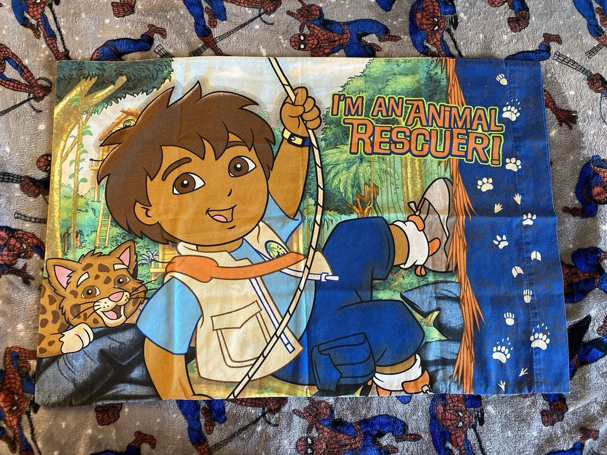 Vintage 2006 Nick JR Go Diego Go Twin Bed Sheet Set 3 Piece | eBay