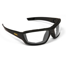 DEWALT CONVERTER SAFETY GLASSES GOGGLES CLEAR ANTI FOG LENSES FOAM PADDED
