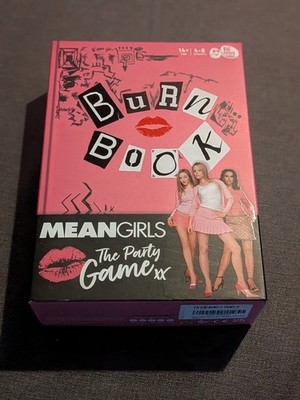 Offizielles Mean Girls Burn Buch Das Partyspiel Brandneu Versiegelt