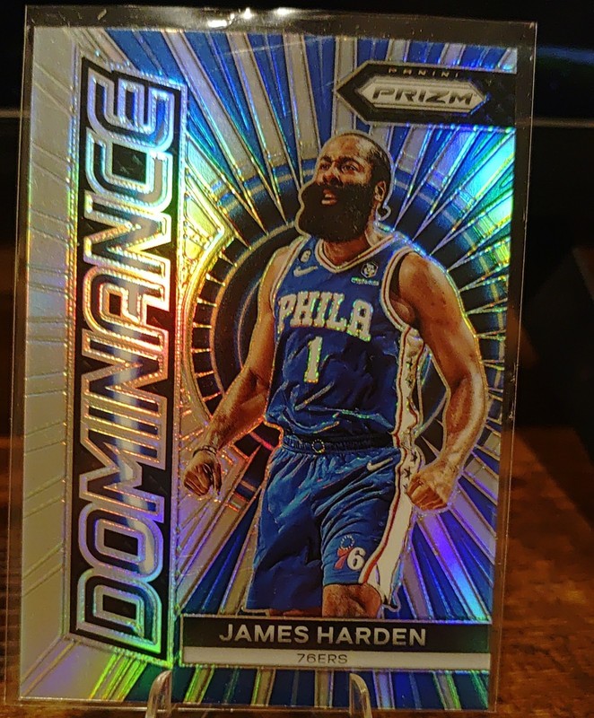 2023-24 Panini Prizm - Dominance James Harden #21 Silver Prizm