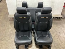 Jeep Wrangler Jk Oem 2 Door Front And Rear Leather Seats 2011-2017 185346