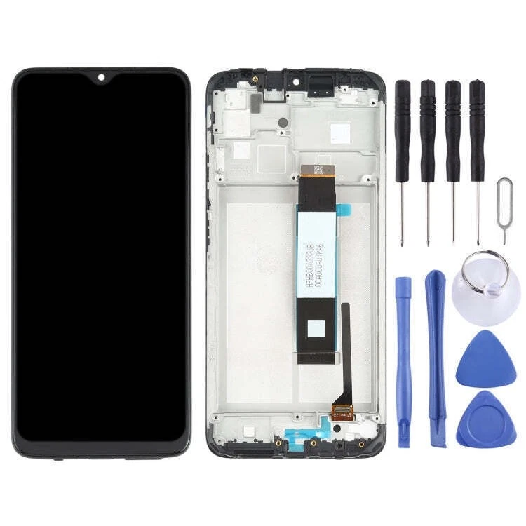 LCD Display Touch Screen Digitizer + Frame For Xiaomi Redmi Note 9 4G / Poco M3 - Image 2 of 4