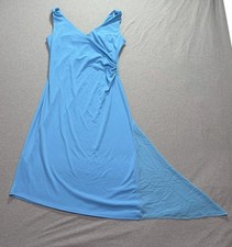 Express Sheath Dress Junior Womens 7 Feminine Minimalist Occasion Indie Sky Blue