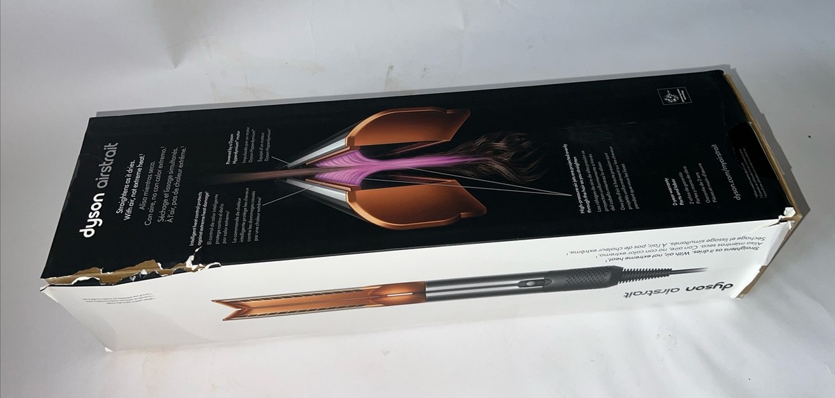 Dyson Airstrait Straightener Nickel / Copper - New / Open