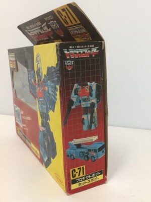 Transformers Scramble City C-71 Protect Bot Figure TAKARA | eBay
