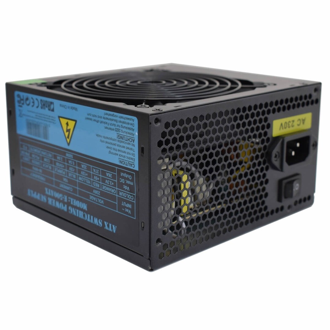 Evo Labs 500W 120mm Silent Fan OEM System Builder PSU