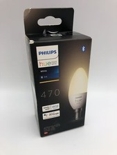 Philips Hue White E14 Kerze, dimmbar, warmweiß, App-Steuerung, Alexa-kompatibel