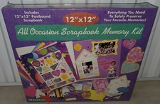 Remember When All Occasion Scrapbook Memories Kit NEW 