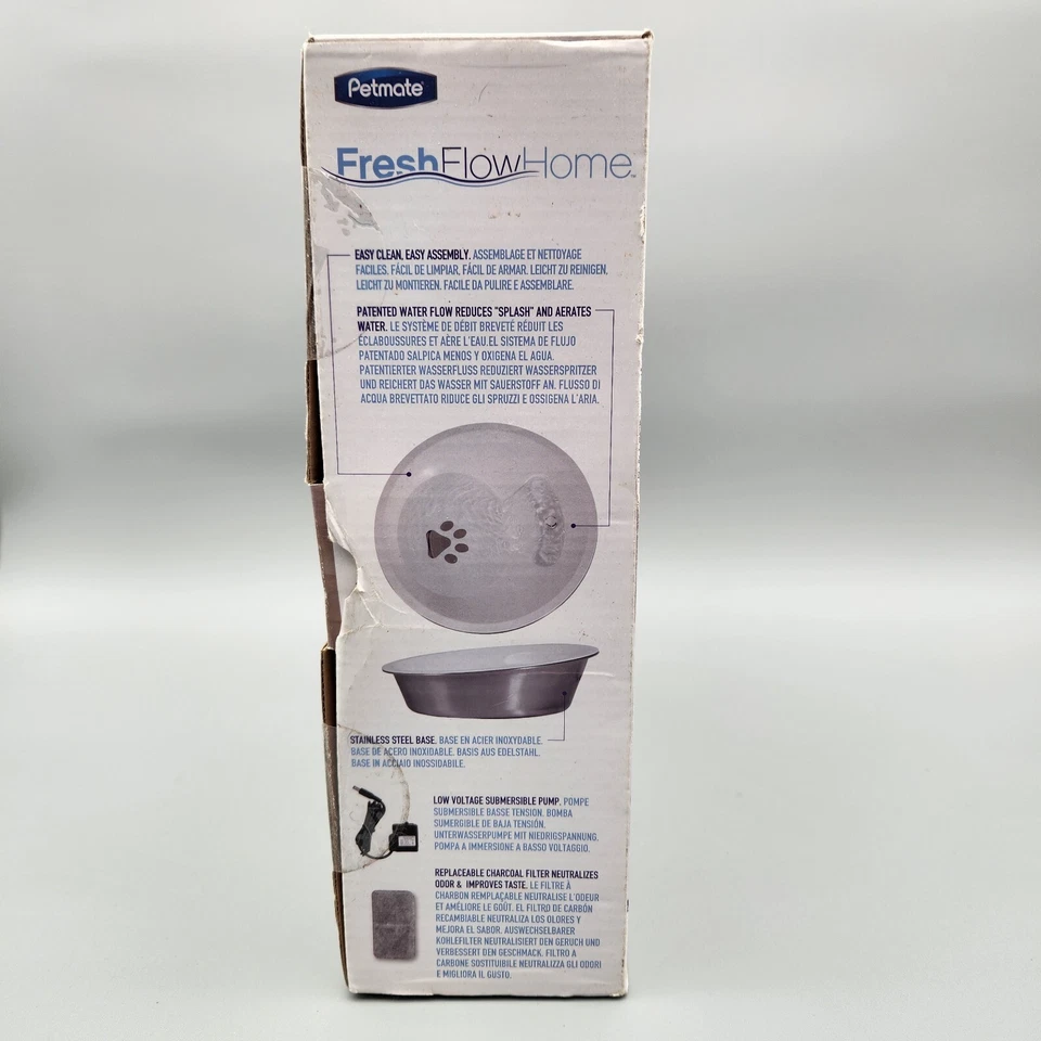 Petmate Fresh Flow Home purifying pet fountain 50 oz - Image 4 of 4