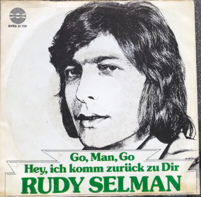 Rudy Selman - Go, Man, Go (7'', Single)