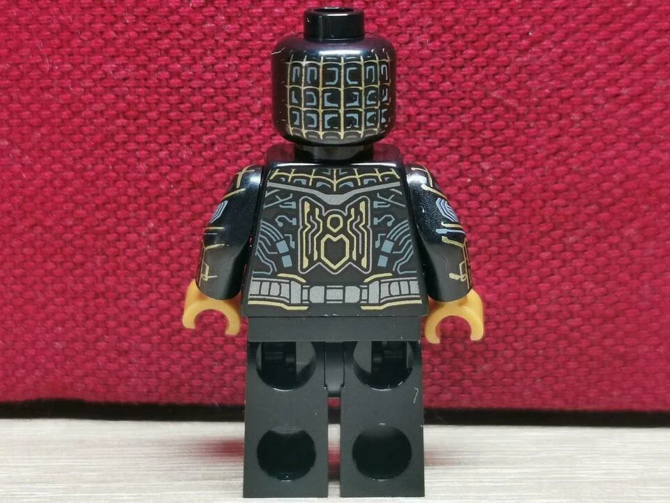 LEGO® Marvel Spider-Man Black Gold Minifigur sh0774 aus Set 76195