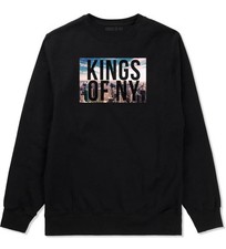 Kings Of NY Skyline of New York Crewneck Sweatshirt