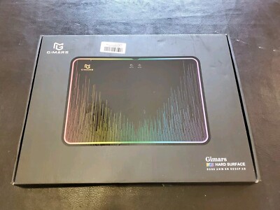 GiMARS RBG Hard Surface Gaming Mousepad