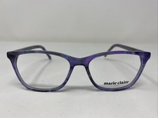 Marie Claire 6277 PURPLE MIX 54-16-140 Plastic Full Rim Eyeglasses Frame OA72