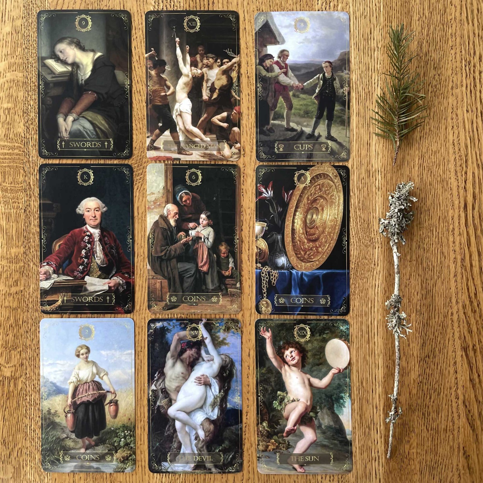 REVIVAL ART TAROT DECK eBay