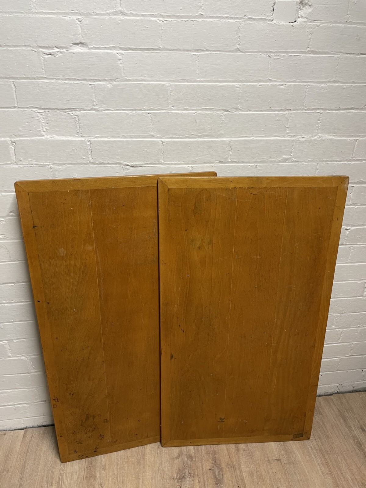 Set of four pine table tops eBay