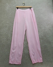 J.CREW  Pants Women's 10 Pink  Flowy Lagenlook Barbie Coastal Vacation Island