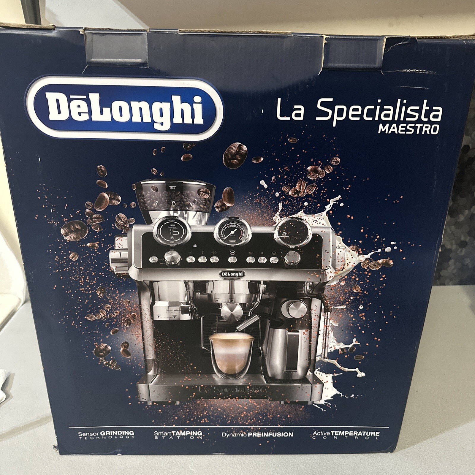 DeLonghi La Specialista Maestro Espresso Machine Silver (EC9665M) for