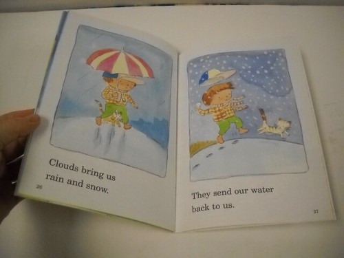 Scholastic Early Reader Snow, Wind, Rain, Clouds 4 Paperback Weather Set New! - Picture 11 of 12