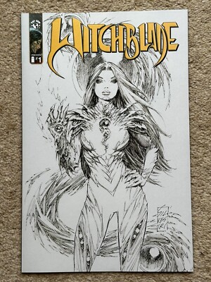 Witchblade Preview 1 2023, Marc Silvestri Sketch Variant NM+/M