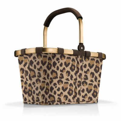 reisenthel carrybag, Einkaufskorb, Polyestergewebe, Frame Leo Macchiato, 22 L